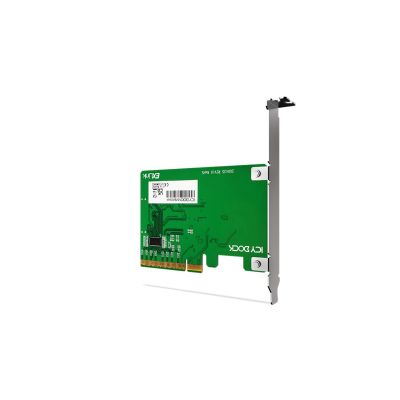 5. IcyDock slimSAS 8i to PCle 4.0 x8 PCle Adapter with Reciver
