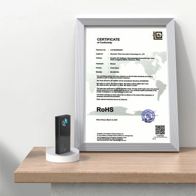 16. Baseus Amblight powerbank 65W 30000mAh Overseas Edition biały (PPLG000102)
