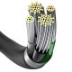 7. Baseus Superior kabel USB - Lightning 2,4 A 2 m czarny (CALYS-C01)
