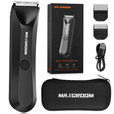 5. Trymer MAXGROOM RFCD-9087 wielofunkcyjny z lampką LED - czarny