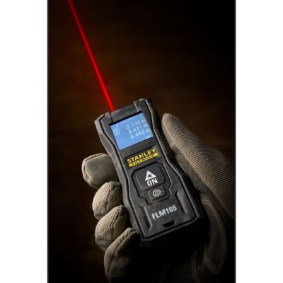 28. Stanley FATMAX FMHT77165-0 metrówka Dalmierz laserowy Czarny 50 m