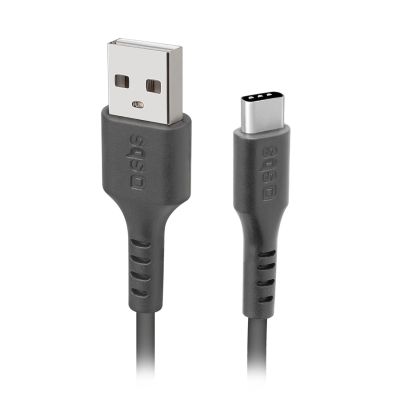Kabel SBS TECABLEMICROC15K USB-A - USB-C 1,5m - czarny