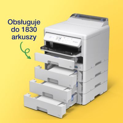 40. Drukarka atramentowa Epson WF-C5390DW Kolor 4800 x 1200 DPI A4 Wi-Fi