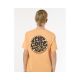 3. T-Shirt dziecięcy RIP CURL Wetsuit Icon Tee - Kids pomarańczowy