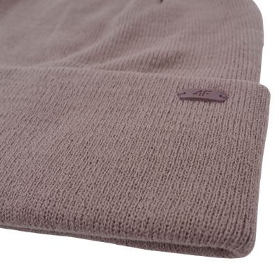 4. Czapka 4F U622 ciemny brązowy 4FWAW25ACAPU622 80S