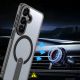 6. Etui Hybrid Armor X na Samsung Galaxy S26 z podstawką kompatybilne z MagSafe - czarne