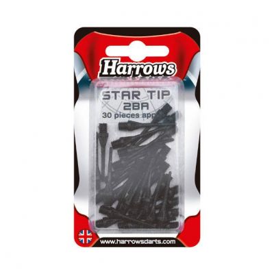 3. Końcówki do rzutek Softip Harrows Spare Star 30 szt