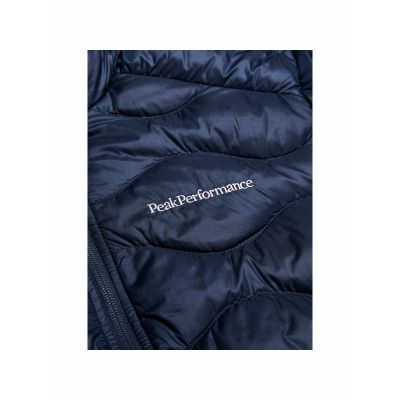 3. Kurtka męska puchowa męska Peak Performance M Helium Down Hood Jacket kolor granatowy
