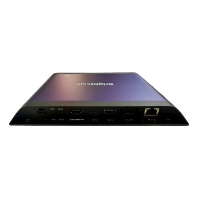 4. BrightSign XD1036 odtwarzacz multimedalny Czarny 4K Ultra HD Wi-Fi