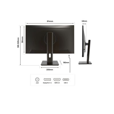 3. JAPANNEXT JN-IPS27FHDR-C65W-HSP monitor komputerowy 68,6 cm (27") 1920 x 1080 px Full HD LED Czarny