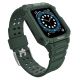 Pasek z etui ochronnym Protect Strap Band do Apple Watch 38 / 40 / 41 mm opaska obudowa pancerna - zielony