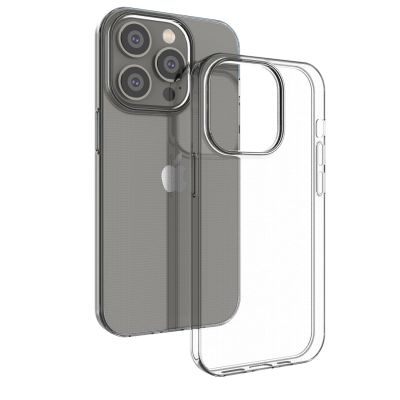 7. Żelowy pokrowiec etui Ultra Clear 0.5mm iPhone 14 Pro przezroczysty