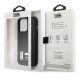 8. Etui Karl Lagerfeld Ikonik Patch na iPhone 13 Pro / iPhone 13 - czarne
