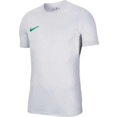 Koszulka męska Nike Park VIII biała - zielone logo HV8173-102 