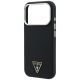6. Etui Guess Kevlar Triangle Logo MagSafe na iPhone 17 Pro / 18 Pro - czarne