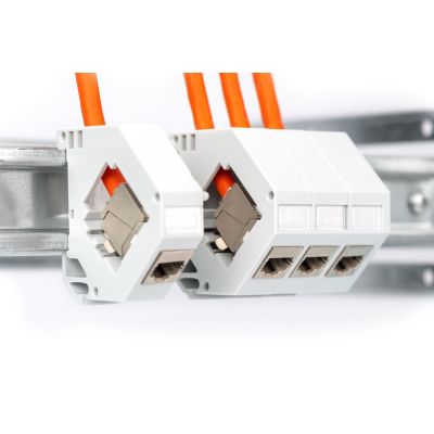 9. DIGITUS KABEL TELEINFORMATYCZNY KAT.7 POMARAŃCZOWY 100M