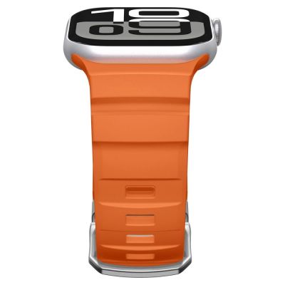 6. Pasek Spigen WBS2 na Apple Watch 44 / 45 / 46 / 49 mm - pomarańczowy