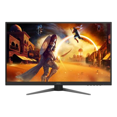 10. AOC G4 U27G4XM monitor komputerowy 68,6 cm (27") 3840 x 2160 px 4K Ultra HD LED Czarny, Czerwony