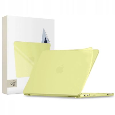 8. Etui Tech-Protect Softshell na MacBook Neo 13 2026 - żółte matowe
