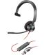 10. Słuchawki Poly Blackwire 3310 Mono Microsoft Teams USB-C