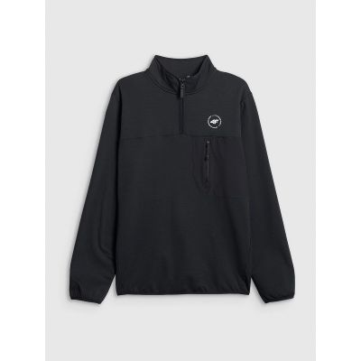 7. Bluza relaxed bez kaptura męska 4F 4FRSS26TSWSM2925-20S