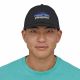 3. Czapka z daszkiem Patagonia Logo LoPro Trucker Hat 38283-BLK
