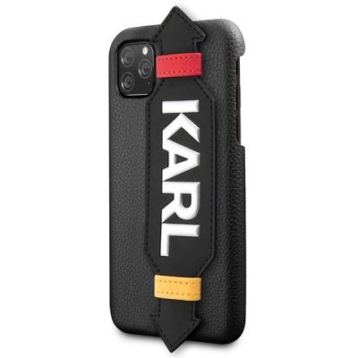 2. Etui Karl Lagerfeld Strap na iPhone 11 Pro 5,8" - czarne