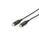 8. Digitus Hybrydowy kabel światłowodowy HDMI AOC, UHD 8K, 70 m