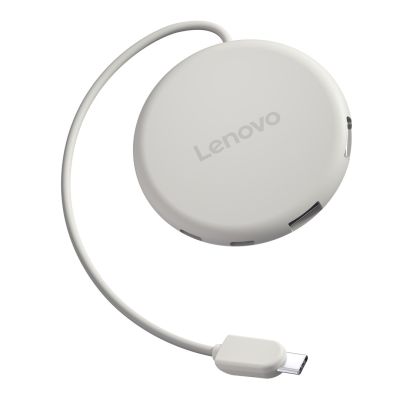 4. Lenovo Slim USB-C 3.2 Hub USB 3.2 Gen 2 (3.1 Gen 2) Type-C 10000 Mbit/s Szary