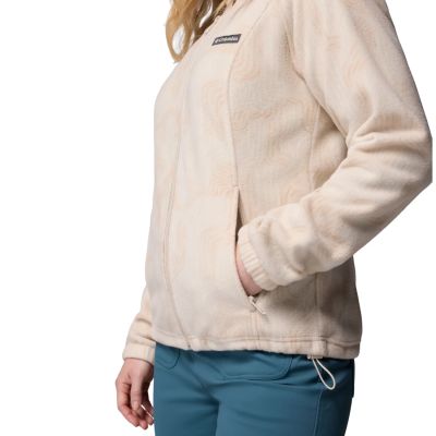 4. Columbia Benton Springs Printed Full Zip 2021771276 Beżowe L