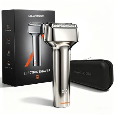 2. Golarka elektryczna MAXGROOM WF-2037D foliowa IPX7 - srebrna