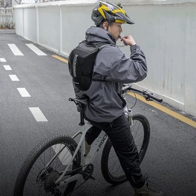 6. Plecak hydracyjny Rockbros H32 z bukłakiem 2 l rowerowy biegowy - czarny