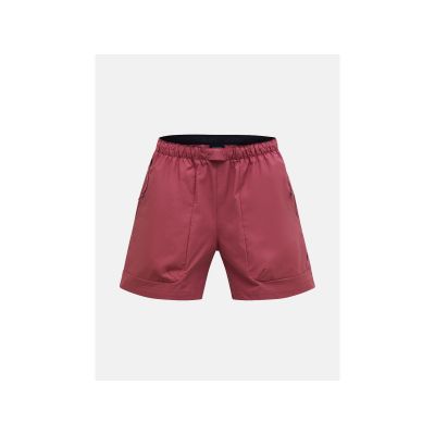 Szorty damskie PEAK PERFORMANCE W Outdoor Cargo Shorts kolor czerwony