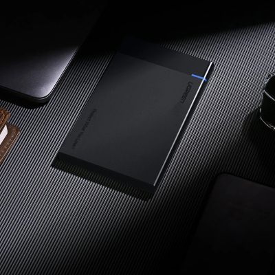 20. Ugreen kieszeń na dysk HDD SSD obudowa dysku SATA 2,5'' USB 3.2 Gen 1 (5 Gbps) micro USB SuperSpeed + kabel 0,5 m czarny (US221 30848)