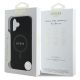 8. Etui Guess Saffiano Classic Logo MagSafe na iPhone 16 Plus - czarne