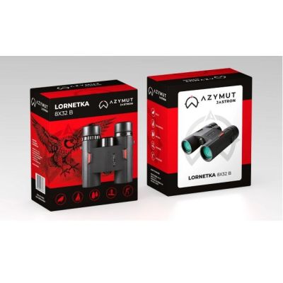 3. Lornetka AZYMUT Jastron 8x32 B