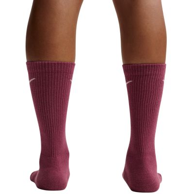 4. Skarpety Nike Everyday Elevated 6 par beżowe, bordowe, różowe HQ8021 910