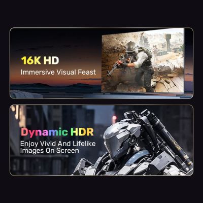 4. UNITEK KABEL DISPLAYPORT 2.1 8K@120HZ 1,5M