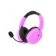 3. HATOR Phoenix 2 Wireless Zestaw słuchawkowy Przewodowy i Bezprzewodowy Opaska na głowę Gaming USB Type-C / USB Type-A Bluetooth Fioletowy