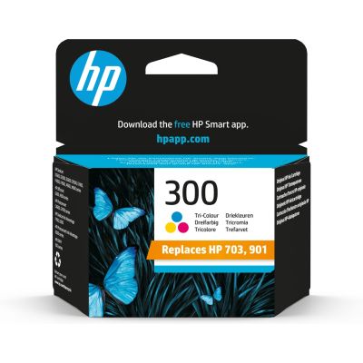 12. HP 300 oryginalny wkład atramentowy trójkolorowy