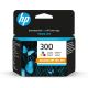 12. HP 300 oryginalny wkład atramentowy trójkolorowy