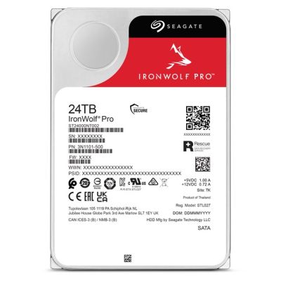 4. HDD Seagate IronWolf Pro 24TB SATA ST24000NT002
