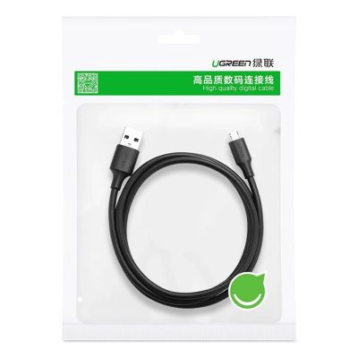 18. Kabel Ugreen US289 60135 micro USB / USB-A 0.5m - czarny