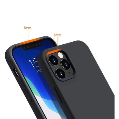 4. Silicone Case elastyczne silikonowe etui pokrowiec Xiaomi Redmi Note 10 5G / Poco M3 Pro czarny
