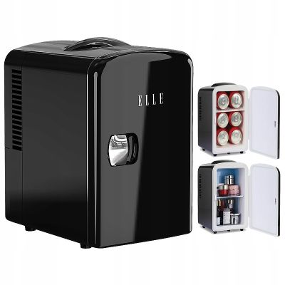 5. Mini lodówka ELLE Home ESDAF101BKEU 4L czarna