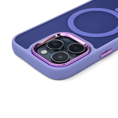 4. Etui Wozinsky Fashion Case z MagSafe na Samsung Galaxy S24 FE - fioletowe