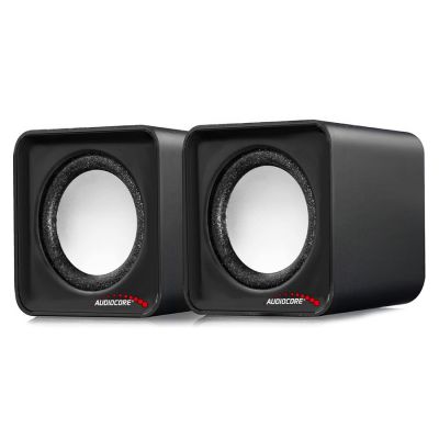 17. Zestaw głośników komputerowe AUDIOCORE AC870B (2.0; kolor czarny)