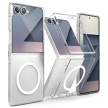 Etui Ringke Slim Magnetic MagSafe na Samsung Galaxy Z Flip 7 - przezroczyste