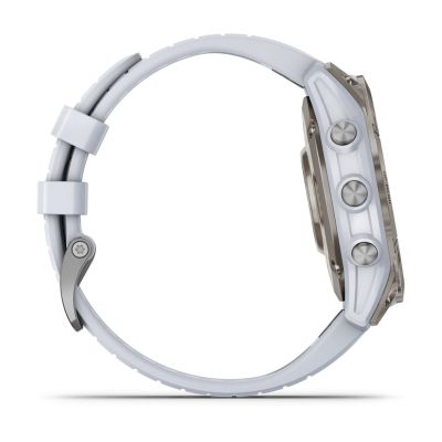 5. Zegarek sportowy Garmin Epix Pro Gen 2 Sapphire 47mm Titanium Whitestone