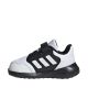 5. Buty dla dzieci adidas Tensaur Run 3.0 czarno-białe JR6049